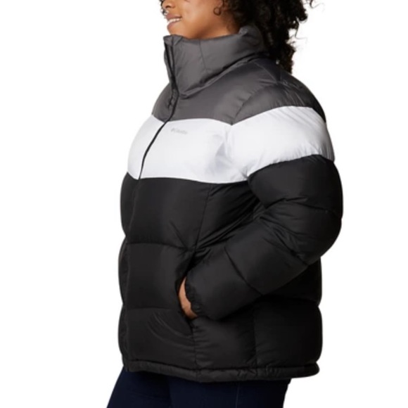 Columbia Womens Puffect Color Block Jacket - Picture 3 of 6